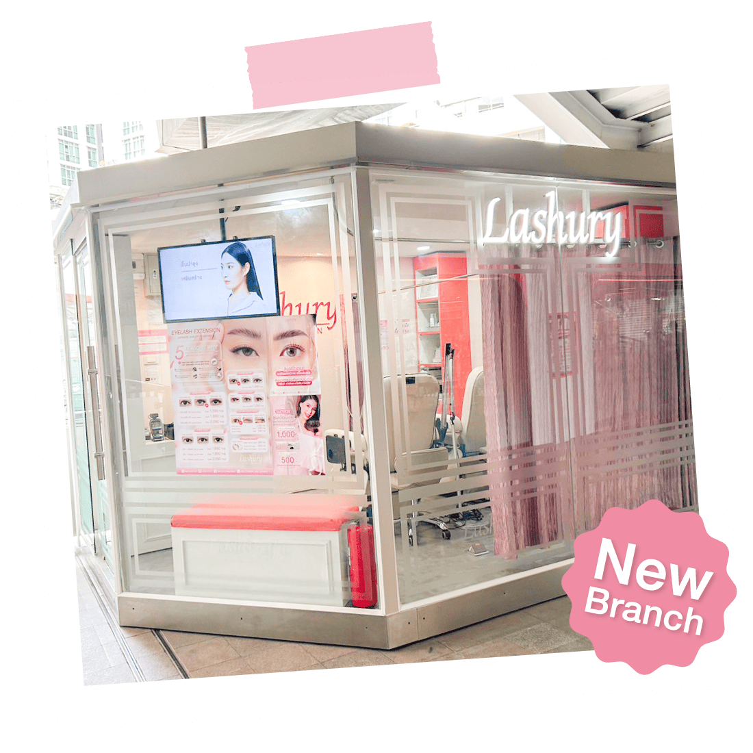 Eyelash Extension Bangkok Lashury Salon on BTS MRT
